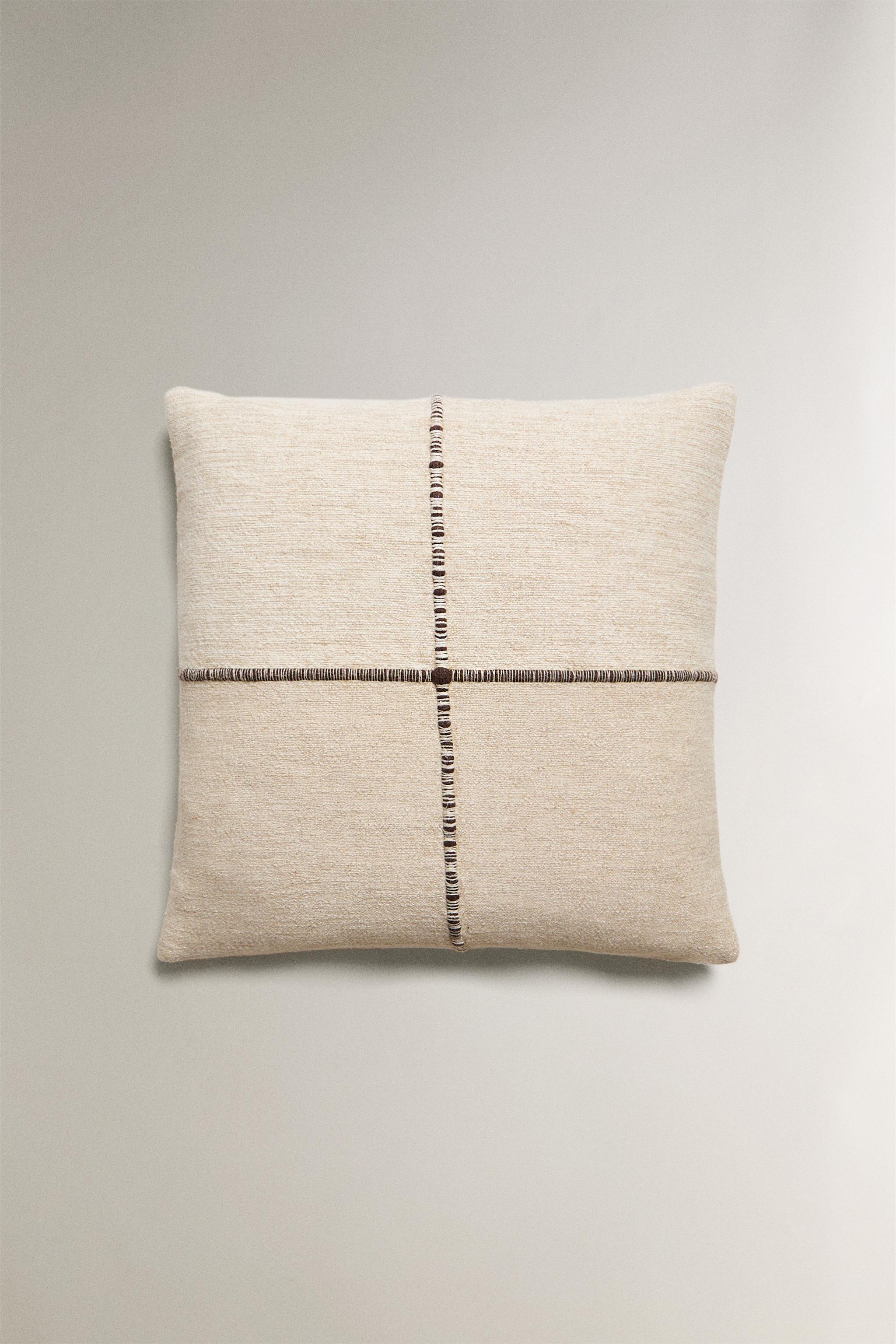 LINED THROW PILLOW COVER
